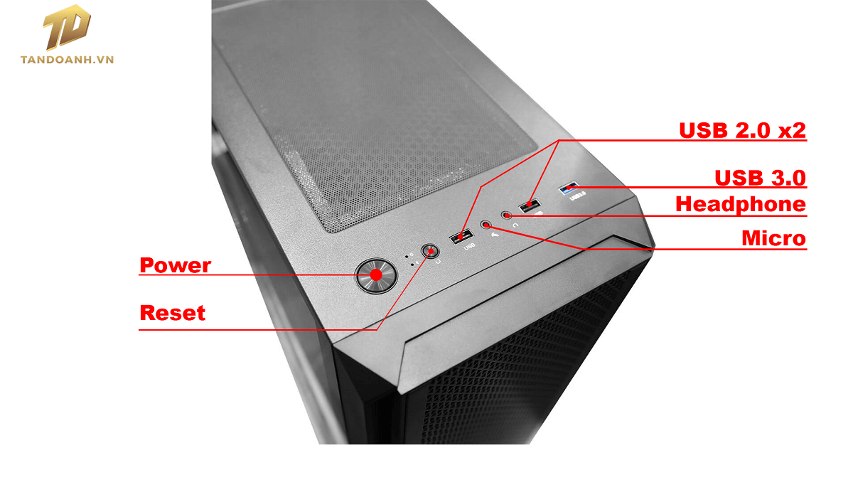 Infinity Hue - Black - ATX Gaming Chassis Infinity Hue - Black - ATX Gaming Chassis