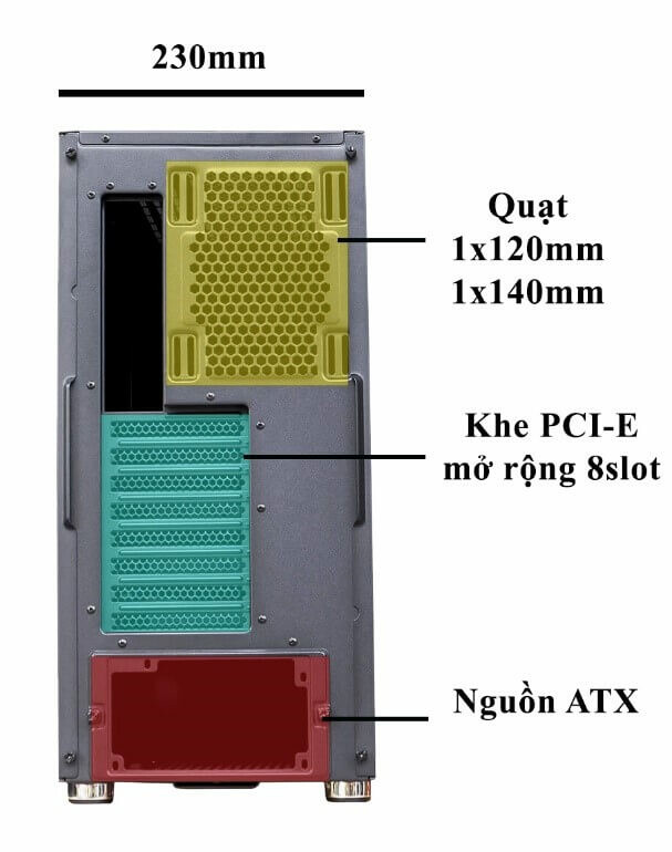 Infinity Revenge Pro - Workstation Silent Chassis Infinity Revenge Pro - Workstation Silent Chassis