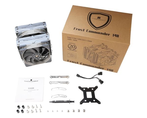 Thermalright Dual-Tower Frost Commander 140 – CPU Air Cooler Thermalright Dual-Tower Frost Commander 140 – CPU Air Cooler