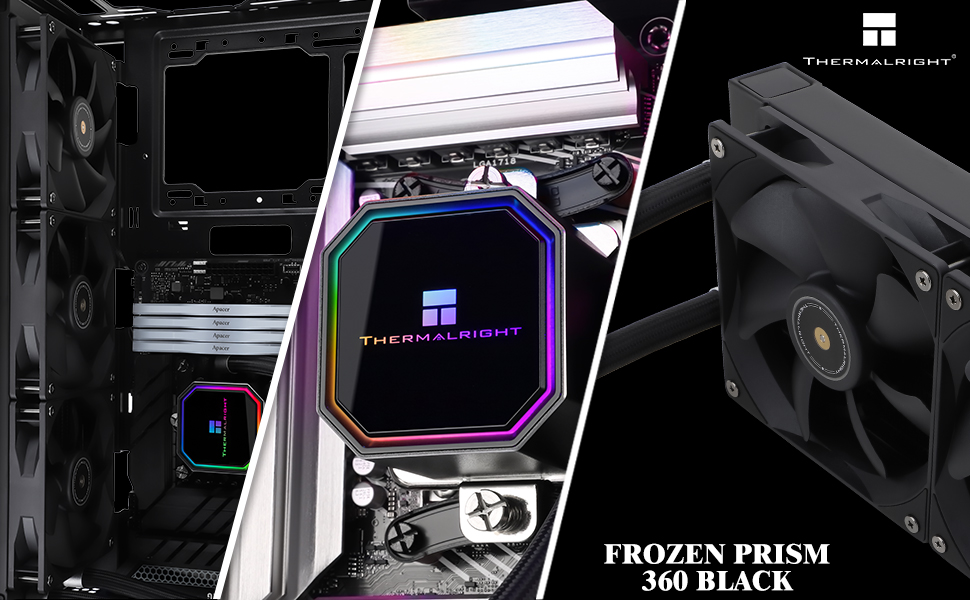 Thermalright Frozen Prism 240 BLACK - AIO CPU Cooler Thermalright Frozen Prism 240 BLACK - AIO CPU Cooler