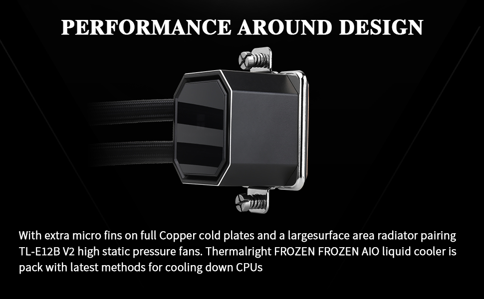 Thermalright Frozen Prism 240 BLACK - AIO CPU Cooler Thermalright Frozen Prism 240 BLACK - AIO CPU Cooler