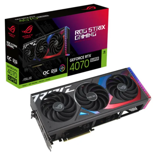 ASUS ROG Strix GeForce RTX™ 4070 SUPER OC Edition - 12GB GDDR6X