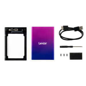 Lexar E100 (LPAE100-RNBNG) - 2.5" Sata III USB 3.2 Gen1 SSD Box