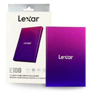 Lexar E100 (LPAE100-RNBNG) - 2.5" Sata III USB 3.2 Gen1 SSD Box