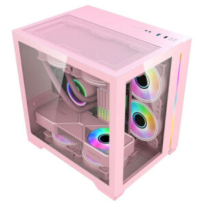 MIK LV12 Mini Elite Pink H3 MIK LV12 Mini Elite Pink – Micro-ATX Case