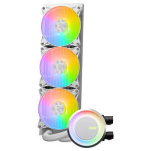 MSI MAG CORELIQUID E360 WHITE H3 MSI MAG CORELIQUID E360 WHITE - 360 AIO Liquid Cooler