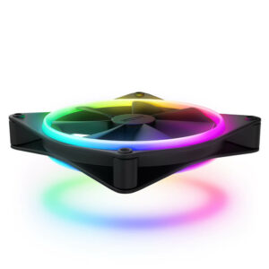 NZXT F140 RGB DUO Twin Pack Black - 2 x 140mm RGB Fans & Controller