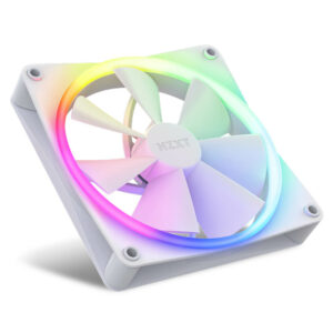 NZXT F140 RGB DUO Twin Pack White - 2 x 140mm RGB Fans & Controller