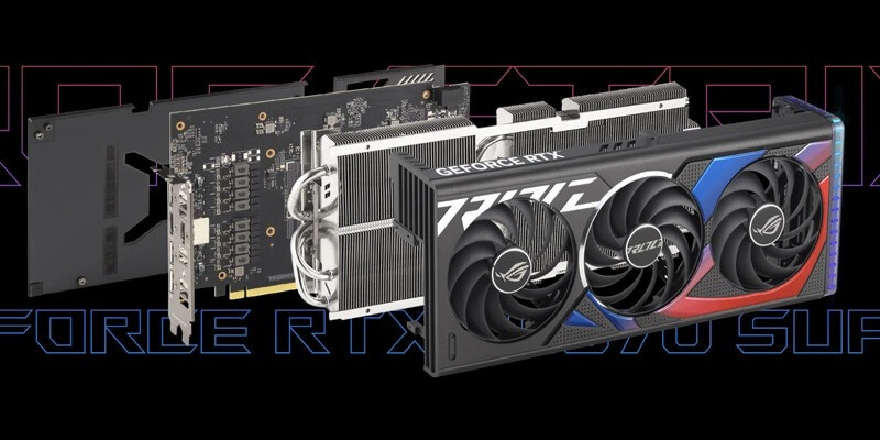 ASUS ROG Strix GeForce RTX™ 4070 SUPER OC Edition - 12GB GDDR6X