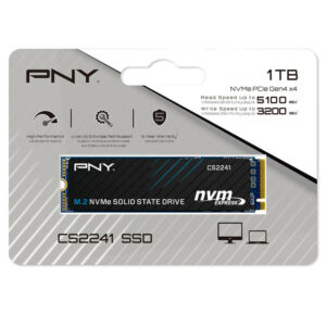 SSD PNY CS2241 1TB PNY CS2241 1TB - NVMe PCIe Gen 4x4 SSD