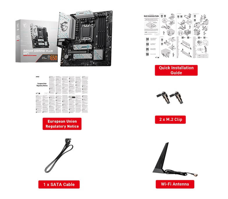 MSI B650M GAMING PLUS WIFI - Socket AM5