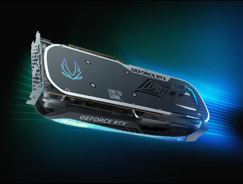 ZOTAC GAMING GeForce RTX 4070 Ti SUPER Trinity Black Edition - 16GB GDDR6X