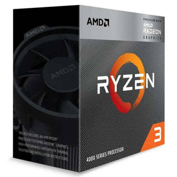 AMD Ryzen™ 3 4300G - 4C/8T UPTO 4.0GHz ( Kèm FAN Wraith Stealth )
