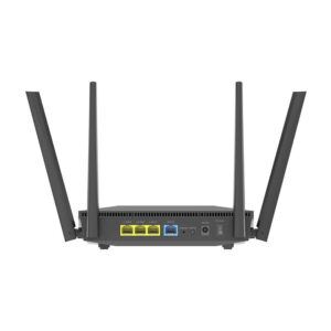 Asus RT AX52 H4 Asus RT-AX52 - Wifi AX1800 2 băng tần | Wifi 6 (802.11ax) | MU-MIMO | Router WiFi có thể mở rộng