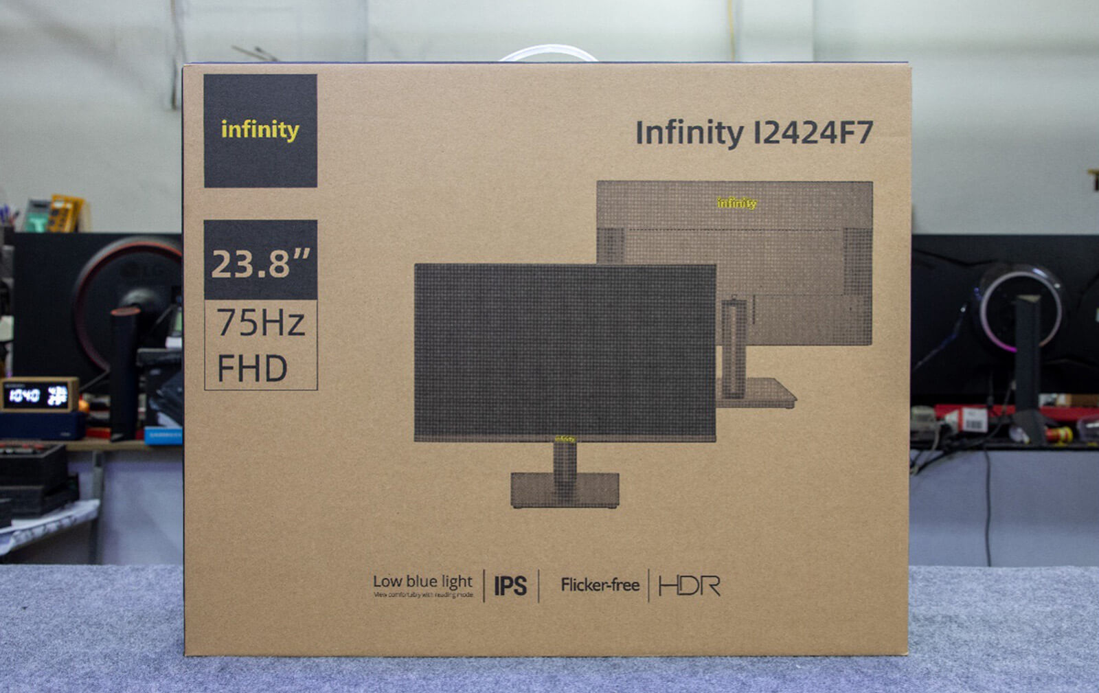 Infinity I2424F7 - 24 inch FHD IPS | 75Hz | 5ms | Gaming Monitor