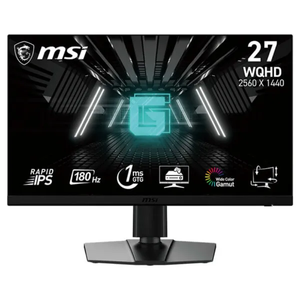 MSI G272QPF E2 – 27 inch WQHD Rapid IPS | 180Hz | 1ms | Gaming Monitor