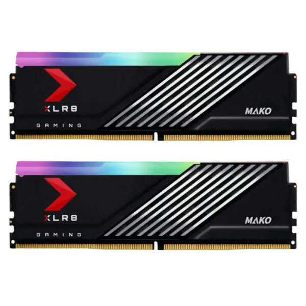 PNY XLR8 RGB Black – 32GB (2x16GB) DDR5 – Bus 6000Mhz Cas 40
