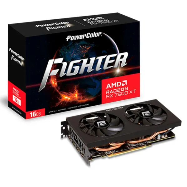PowerColor Fighter Radeon™ RX 7600 XT – 16GB GDDR6