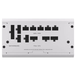 Corsair RM850x SHIFT White - 850W 80 PLUS Gold Fully Modular ATX Power Supply