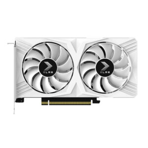 PNY GeForce RTX™ 4060 8GB XLR8 Gaming VERTO™ Dual Fan OC White Edition DLSS 3 - 8GB GDDR6VGA-4060-XLR8-X2-O8G
