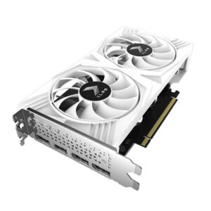 PNY GeForce RTX™ 4060 8GB XLR8 Gaming VERTO™ Dual Fan OC White Edition DLSS 3 - 8GB GDDR6VGA-4060-XLR8-X2-O8G