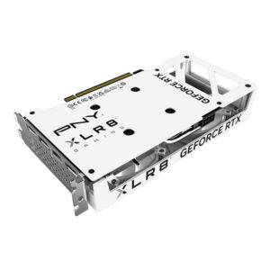 PNY GeForce RTX™ 4060 8GB XLR8 Gaming VERTO™ Dual Fan OC White Edition DLSS 3 - 8GB GDDR6VGA-4060-XLR8-X2-O8G
