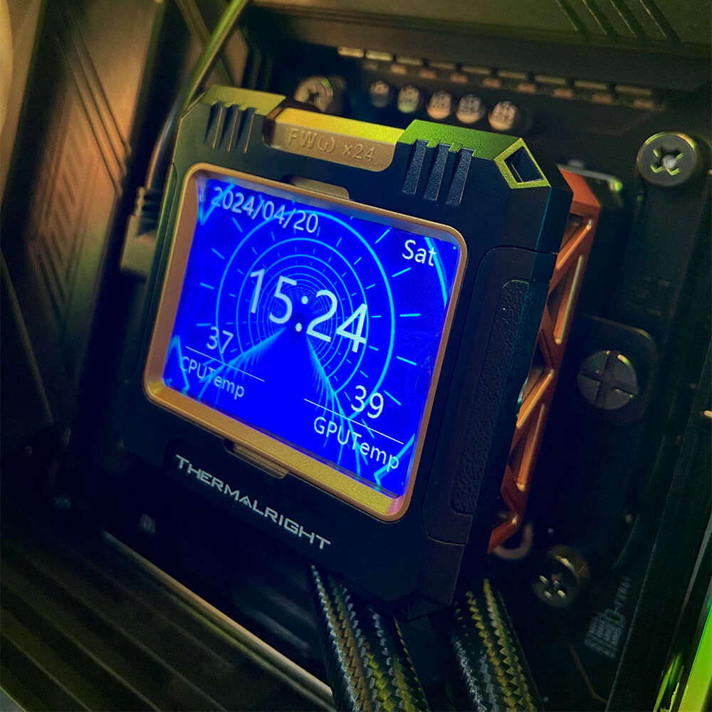 Thermalright Frozen Warframe 360 BLACK ARGB - AIO CPU Cooler