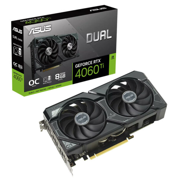 ASUS Dual GeForce RTX™ 4060 Ti SSD OC Edition - 8GB GDDR6