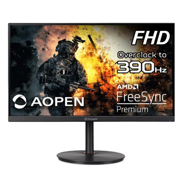 Acer AOPEN Fire Legend 25XV2Q F – 24.5 inch FHD IPS | 390Hz | 1ms | AMD FreeSync Premium | Gaming Monitor