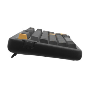 DAREU EK98 PRO - BLACK GOLDEN (Triple Mode, Cherry PBT Double Shot, Gasket Mount, RGB)