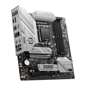 MSI B760M PROJECT ZERO H4 MSI B760M PROJECT ZERO - Socket 1700