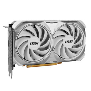 MSI GeForce RTX 4060 VENTUS 2X WHITE 8G OC H3 MSI GeForce RTX™ 4060 VENTUS 2X WHITE 8G OC - 8GB GDDR6