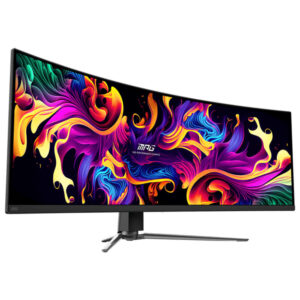 MSI MPG 491CQP QD OLED H2 MSI MPG 491CQP QD-OLED - 49 inch DQHD QD-OLED | 144Hz | 0.03ms | Type-C | Curved Monitor