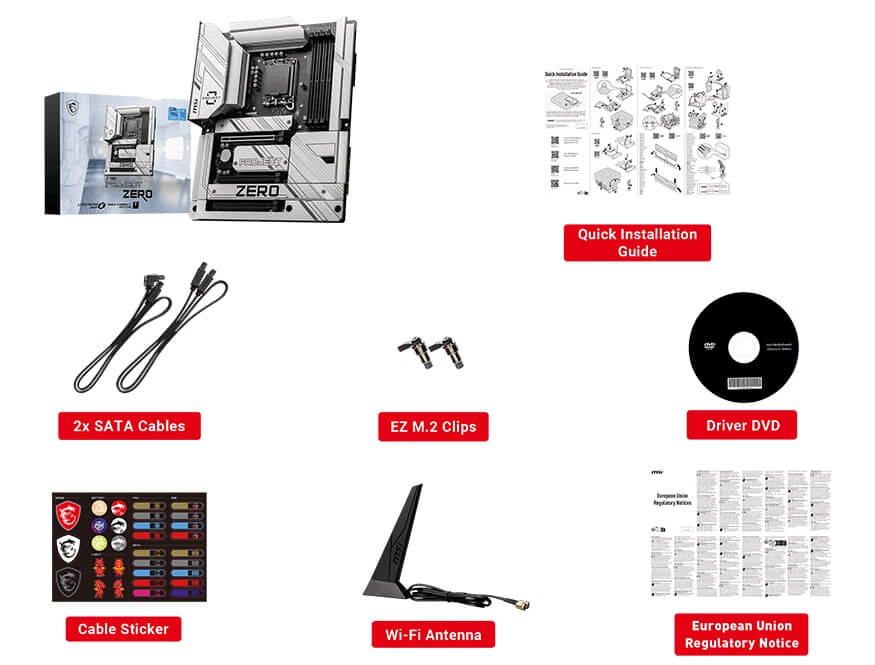 MSI Z790 PROJECT ZERO - Socket 1700