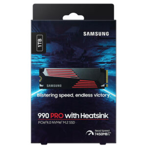 Samsung 990 PRO Heatsink 4TB - M.2 2280 PCIe Gen 4.0 x4 NVMe SSD