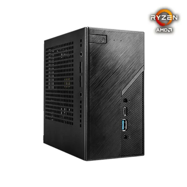 ASRock DeskMini X600W Series - Socket AM5, 2 Slot RAM Up to 6400Mhz, Dual M.2 NVMe, Wifi, USB 3.2 TypeC