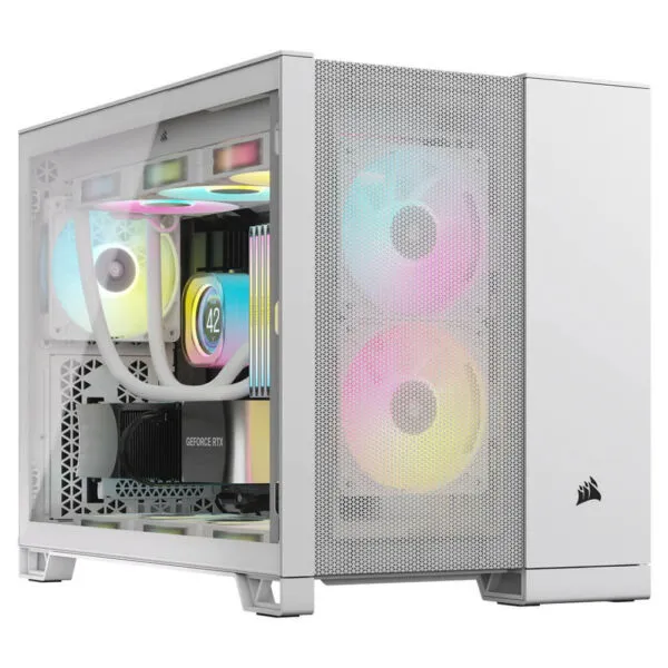 Corsair 2500D White – Airflow Tempered Glass Mid-Tower Case