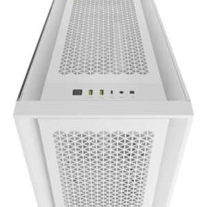 Corsair 5000D Core Airflow White H4 Corsair 5000D Core AirFlow White - Mid-Tower ATX PC Case