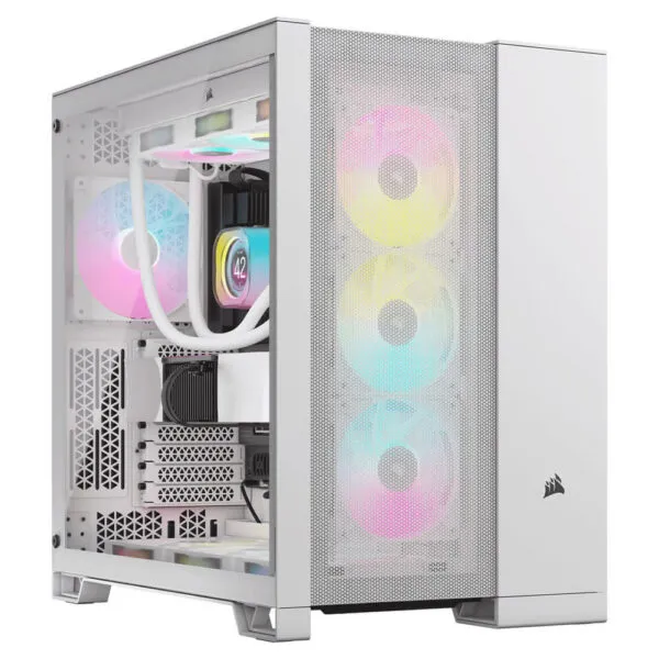Corsair 6500D White - Airflow Tempered Glass Mid-Tower Case