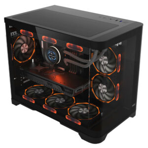 MIK FOCALORS M BLACK H4 MIK Focalors M Black - M-ATX Case