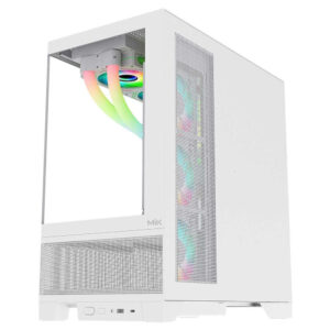 MIK Lumine White - 4FA - Mid Tower Case