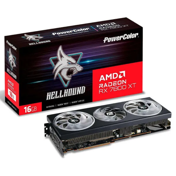 PowerColor Hellhound AMD Radeon™ RX 7800 XT - 16GB GDDR6