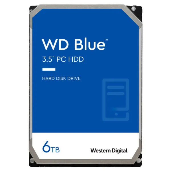 Western Digital Blue 6TB WD60EZAX – 256MB Cache – 5400 Vòng – Sata 3