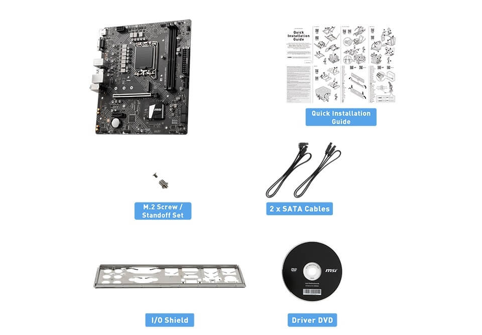 MSI H610M BOMBER DDR4 - Socket 1700