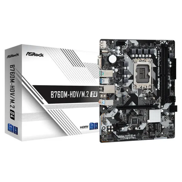 ASRock B760M-HDV/M.2 D4 - Socket 1700