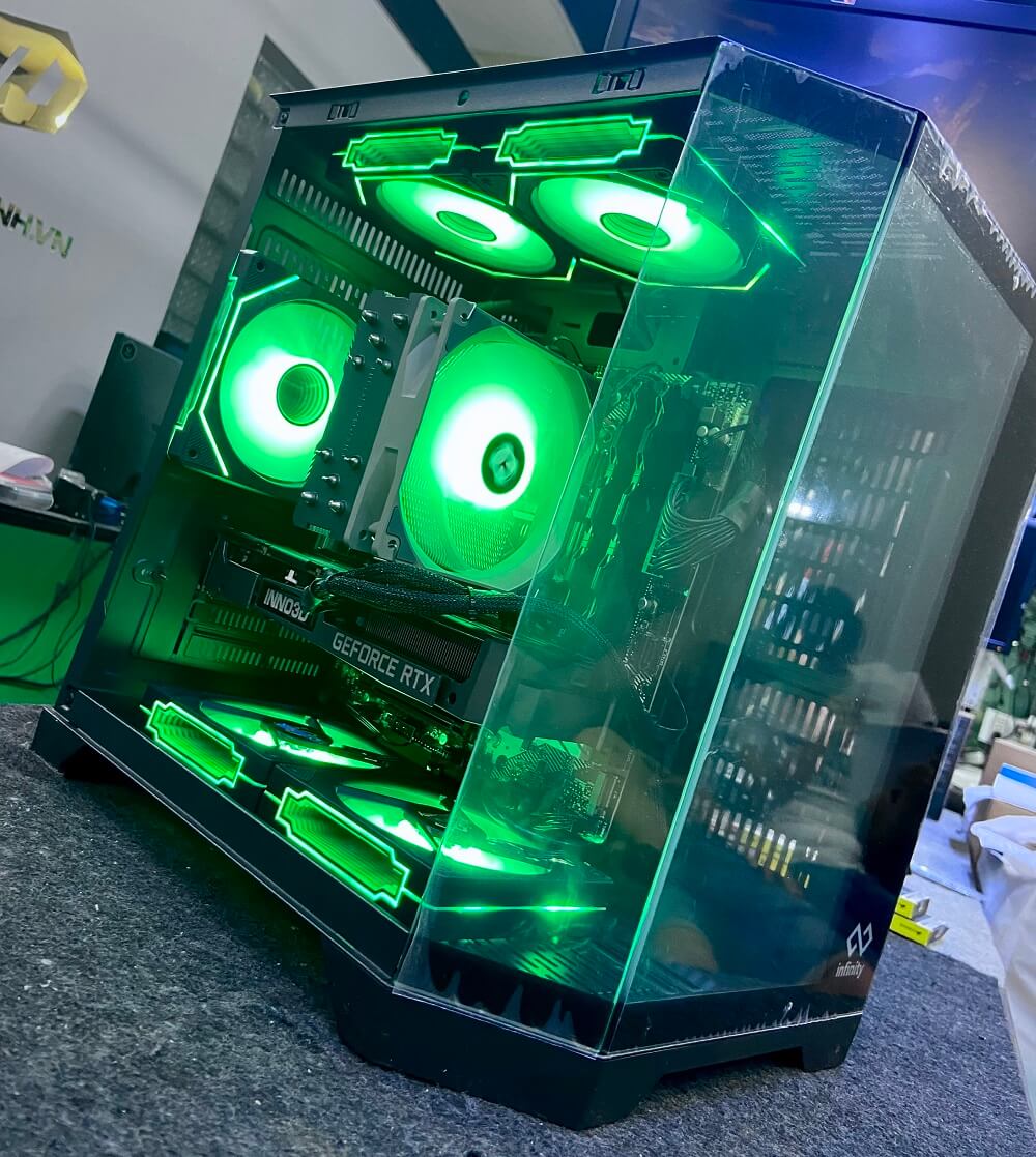 TD BACK TO SCHOOL PC (R5-5600, B550M, RTX3060, 32GB DDR4, SSD 500GB, MÀN HÌNH LG 27MR400)