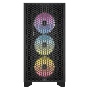 Corsair 3000D RGB Black H2 Corsair 3000D RGB Black - Tempered Glass Mid-Tower PC Case