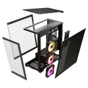 Corsair 3500X ARGB Black - Tempered Glass Mid-Tower PC Case