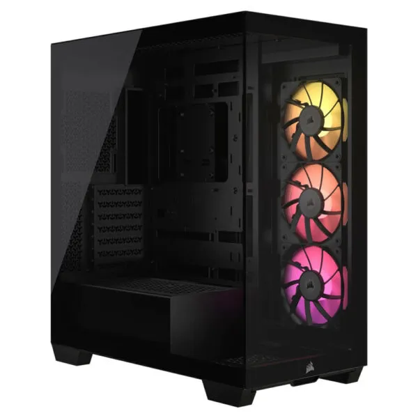 Corsair iCUE LINK 3500X RGB Black - Tempered Glass Mid-Tower PC Case