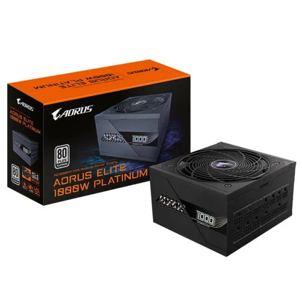 AORUS ELITE P1000W - 80+ Platinum Modular PCIe 5.0 Power Supply